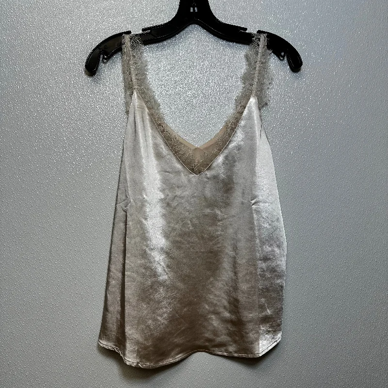 Beige Tank Basic Cami Skies Are Blue, Size M Artistic Men's Hand