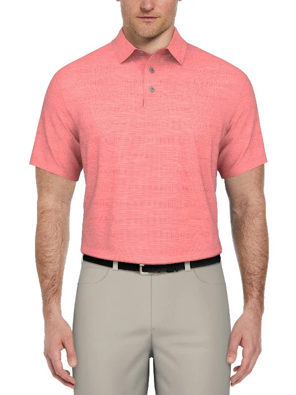 Men's AirFlux™ Jaspe Golf Polo Polished Men's Satin