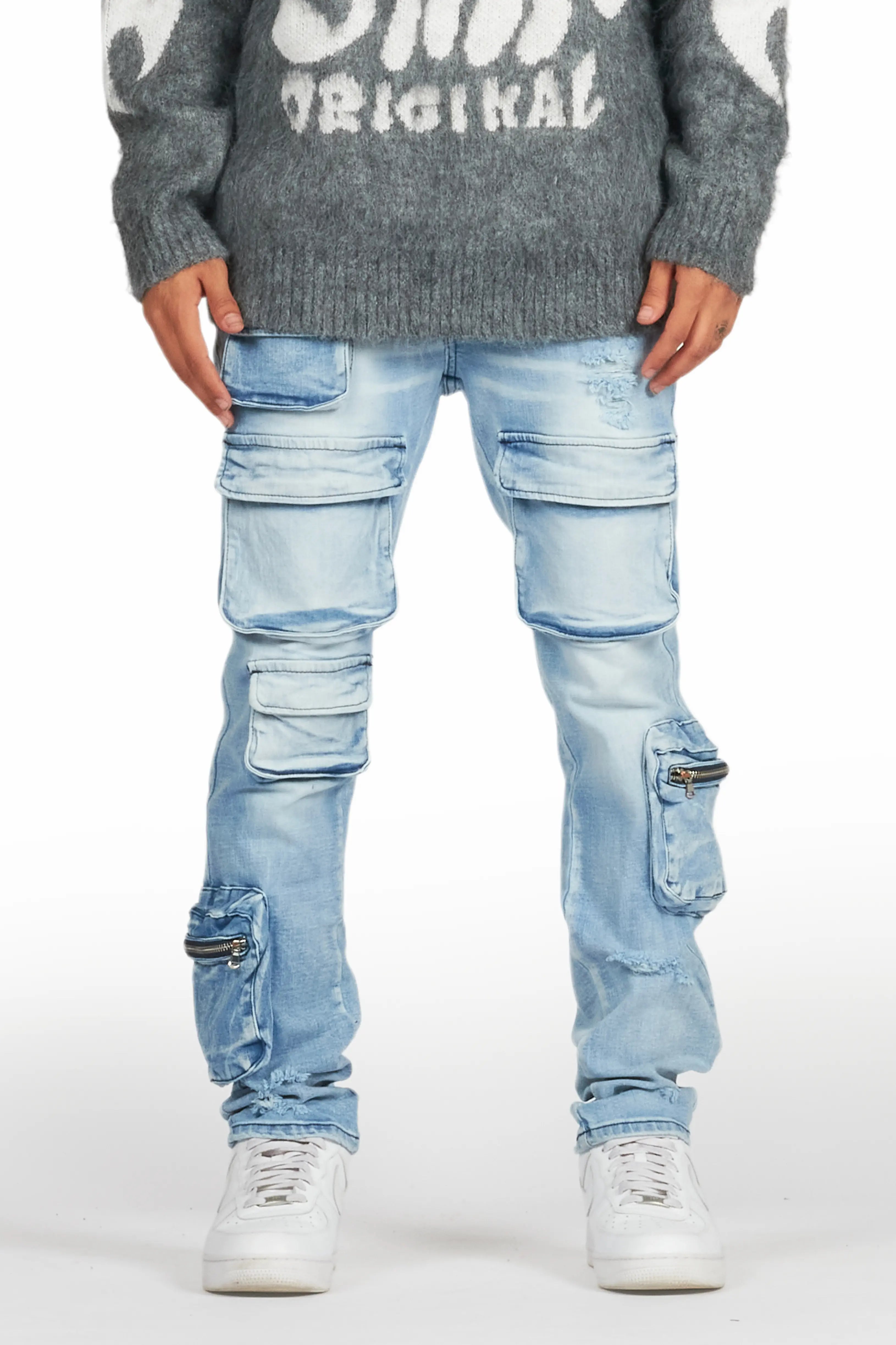 Korol Blue Skinny Fit Jean