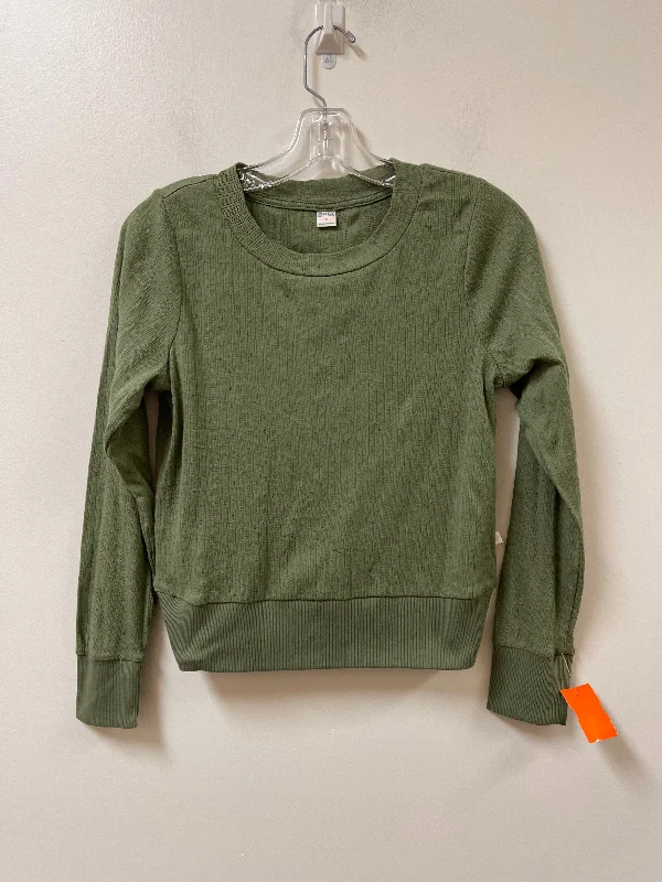 Top Long Sleeve By Old Navy In Green, Size: S Artistic Men's Hand