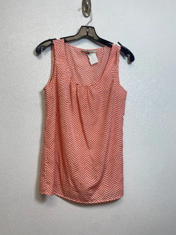 Coral Top Sleeveless Loft O, Size S