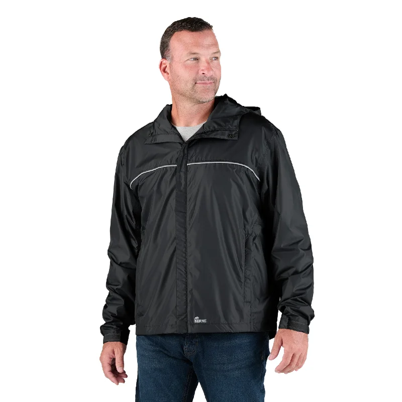 Coastline Lightweight Hooded Rain Jacket