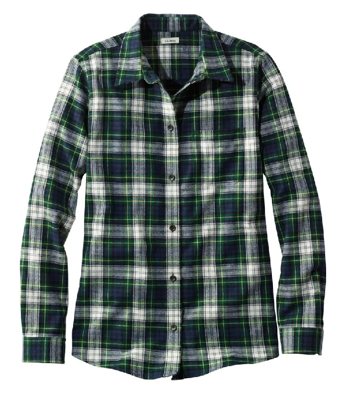 Scotch Plaid Shirt Women's Regular Laid