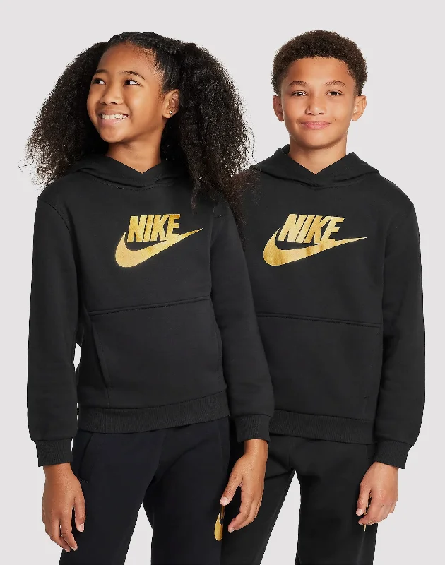 Nike NSW Club Fleece Hoodie Grade-School Traditional Men's Wool