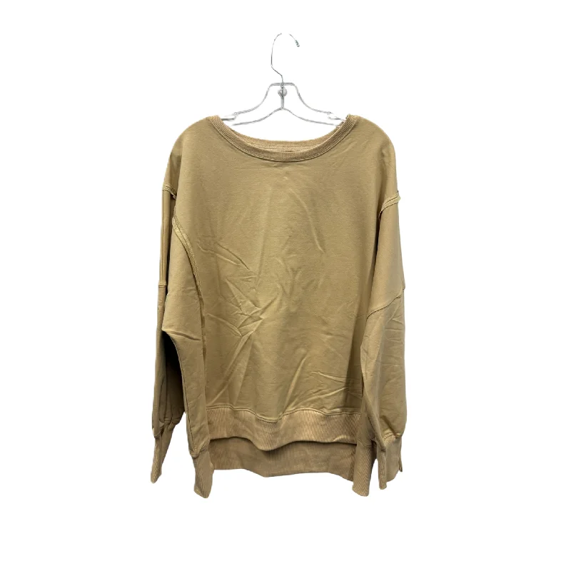 Top Long Sleeve In Tan, Size: L Confident Men's High