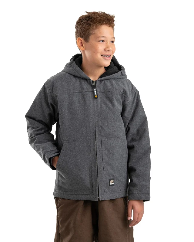 Youth Water Repellent Heathered Duck Jacket Luxurious Men's High