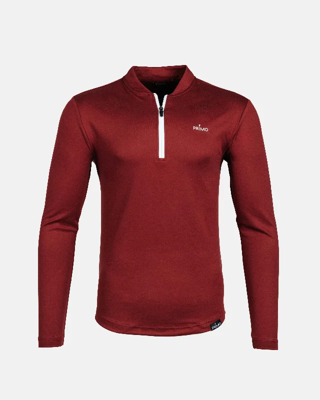 Maroon Blade Quarter Zip Adventure