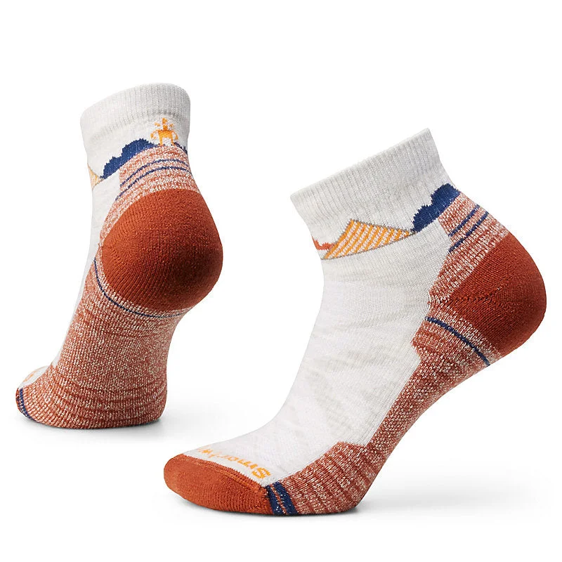 Women's Hike Light Cushion Clear Canyon Pattern Ankle Socks Stylish Men's Tropical 