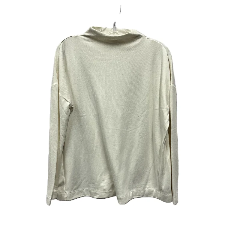 Top Long Sleeve By Loft In Cream, Size: Xs Artistic Men's Hand