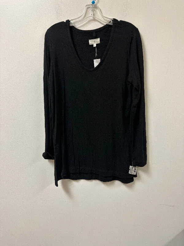 Tunic Long Sleeve By Lou And Grey In Black, Size: S Streetwear Style