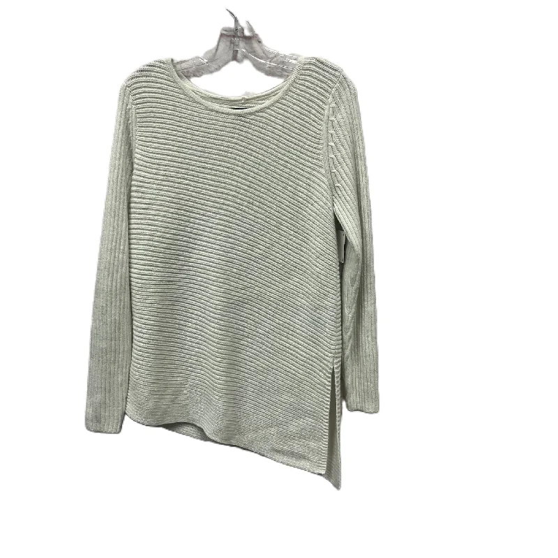 Sweater By Apt 9 In White, Size: L Monochromatic All