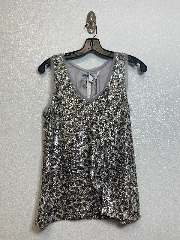 Sequin Top Sleeveless Clothes Mentor, Size Xs