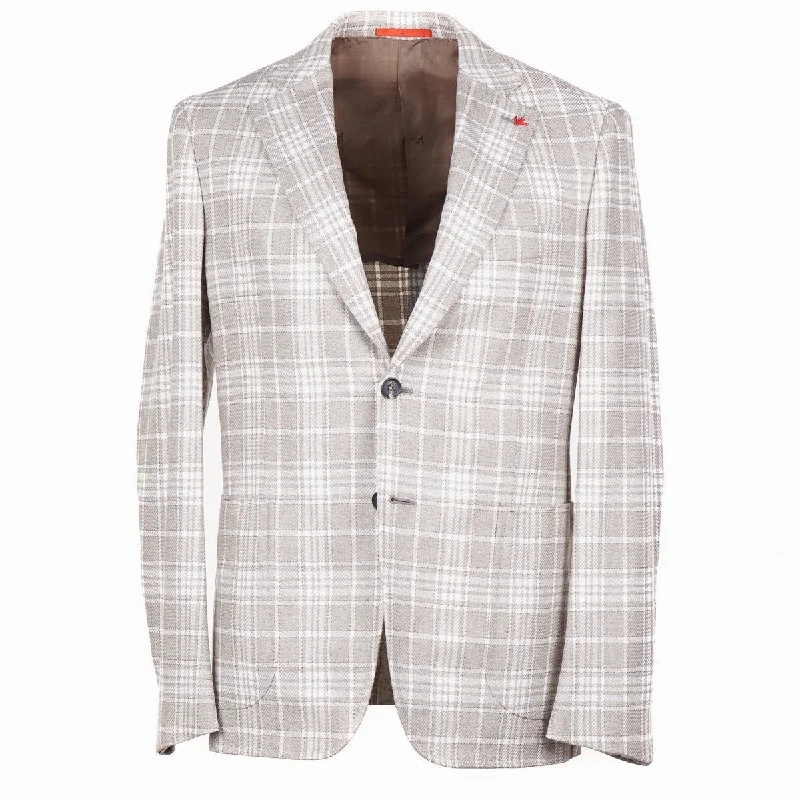 Isaia 'Capri' Wool-Silk Sport Coat Tough Men's Military