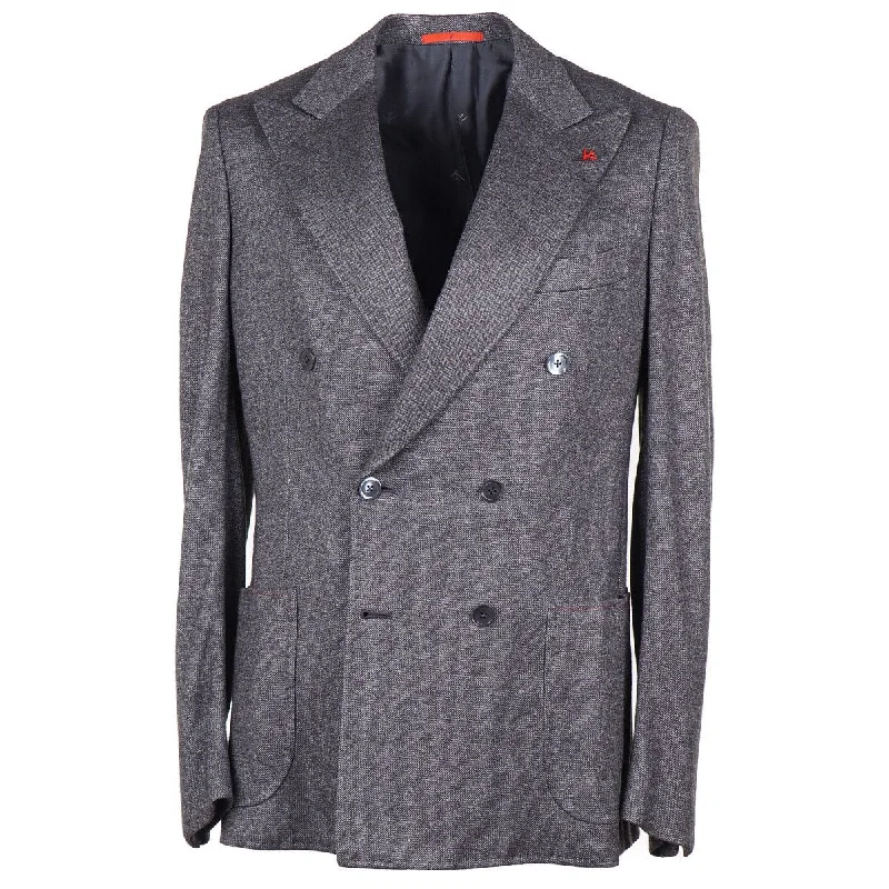 Isaia Extra-Slim Cashmere-Silk Sport Coat Youthful Men's Anime