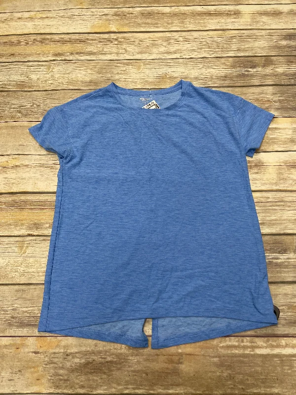 Blue Athletic Top Short Sleeve Old Navy, Size M Refined Men's Velvet