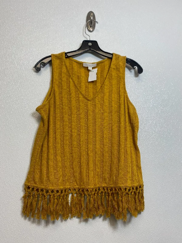 Mustard Tank Top Clothes Mentor, Size S Practical Men's Quick