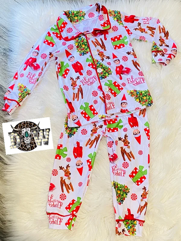 Elf on the Shelf Pajama Set Business