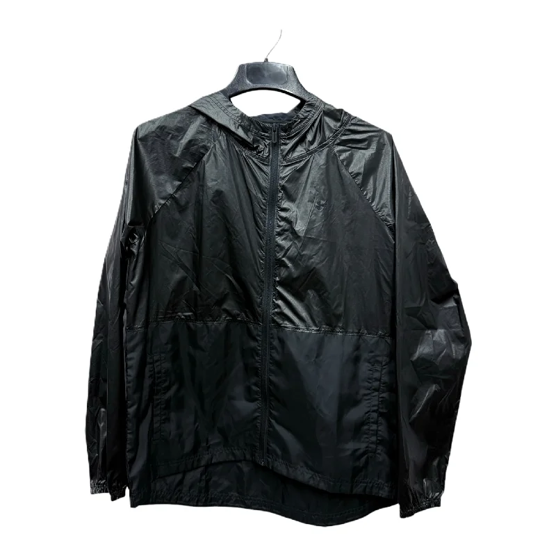 Athletic Jacket By Under Armour In Black, Size: L Monochromatic Office Style