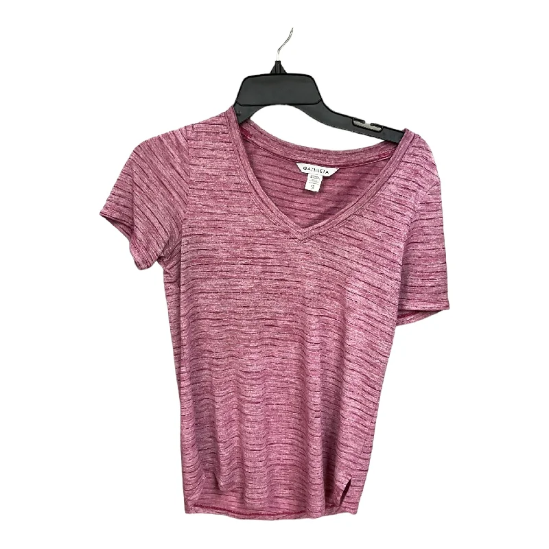 Red Athletic Top Short Sleeve Athleta, Size Xs Dynamic Men's High