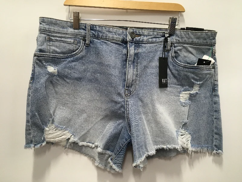 Blue Denim Shorts Kut, Size 18 Sophisticated Men's 