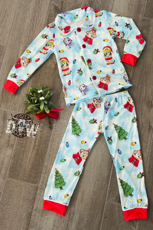 Whoville Bluey Christmas Pajama Set Hip Men's Urban