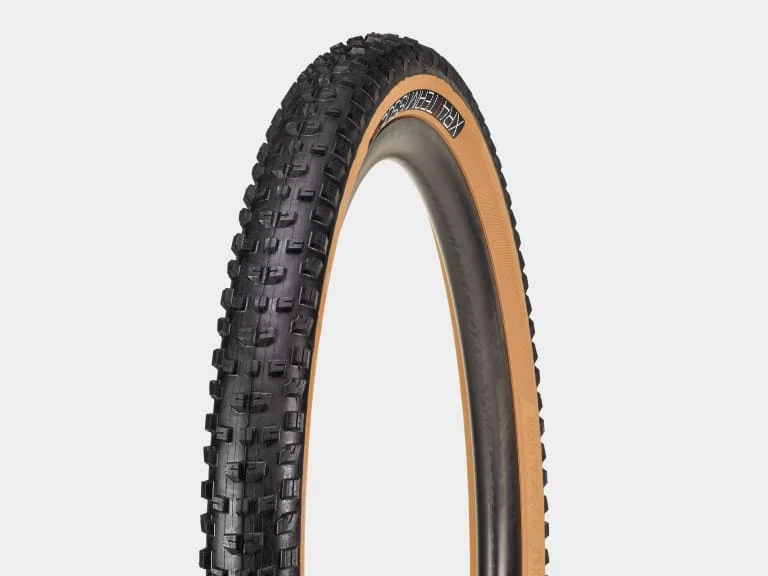 Bontrager XR4 Team Issue TLR MTB Tire Black/Tan 29 x 2.4 Modern Men's Geometric