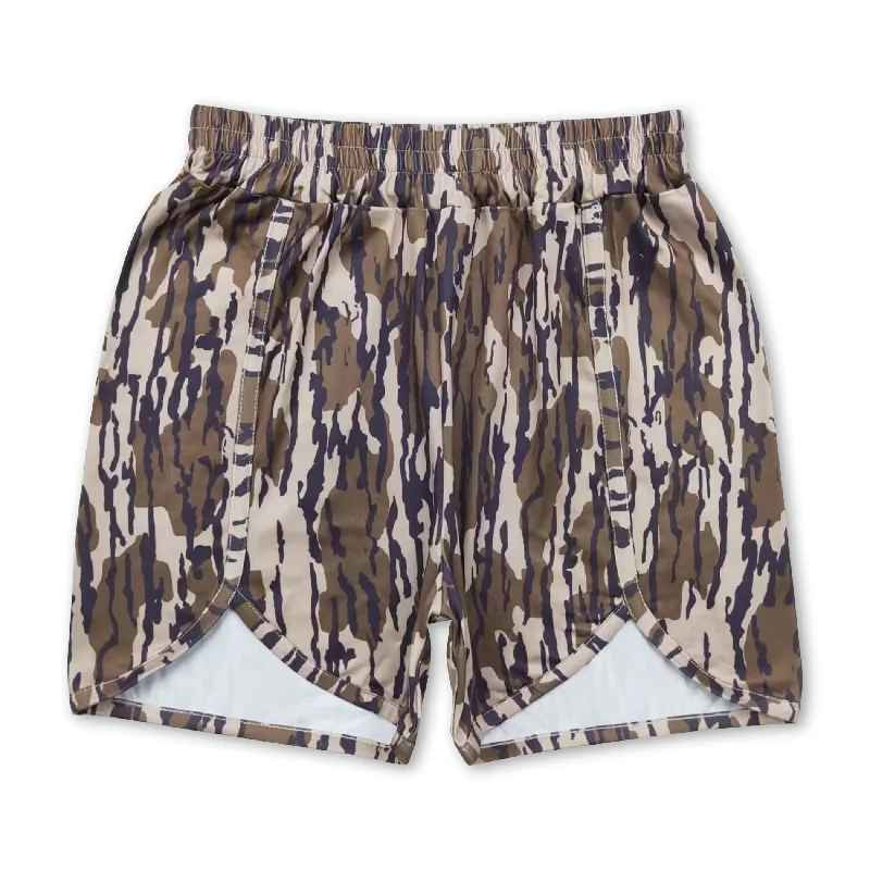 Bottomland camo adult women summer shorts Elegant Men's Cashmere