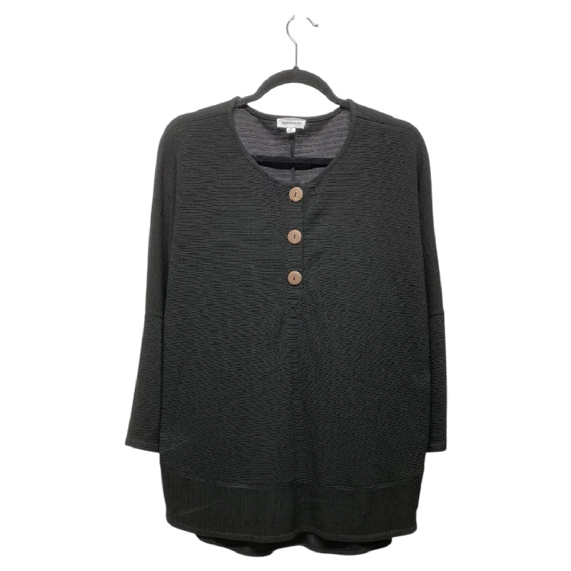 Top Long Sleeve By West Bound In Black, Size: M