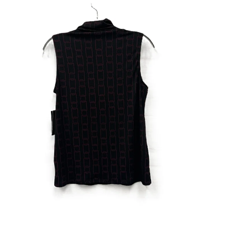 Top Sleeveless By Investments In Black, Size: S Traditional Men's Country