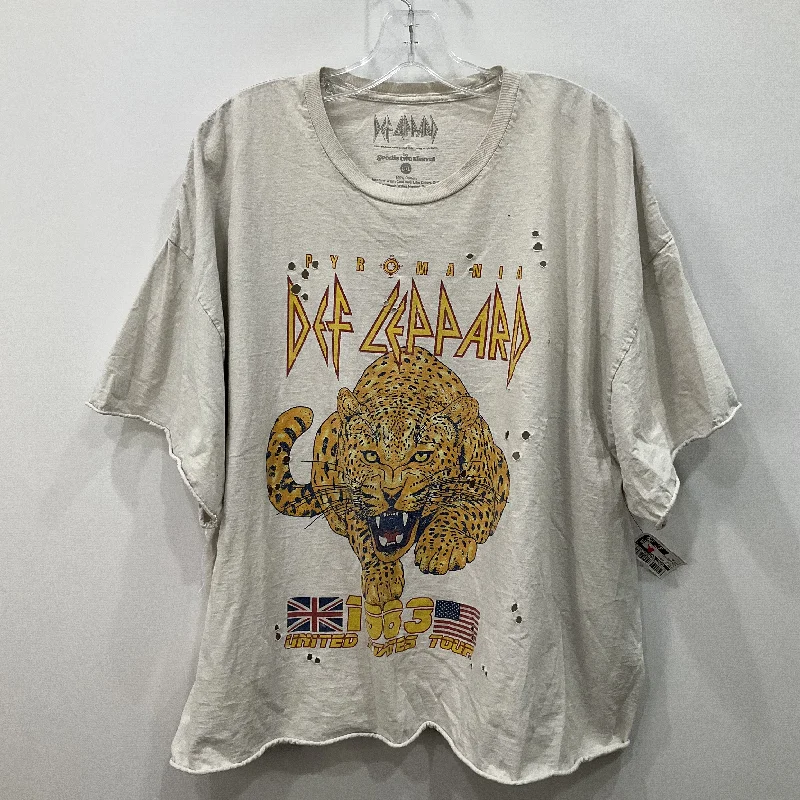 Top Short Sleeve Basic By Def Leppard  Size: Xl