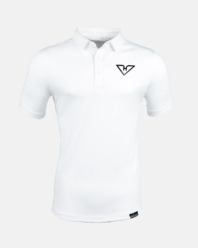 White HyFlyers Classic Polo Dynamic Men's High