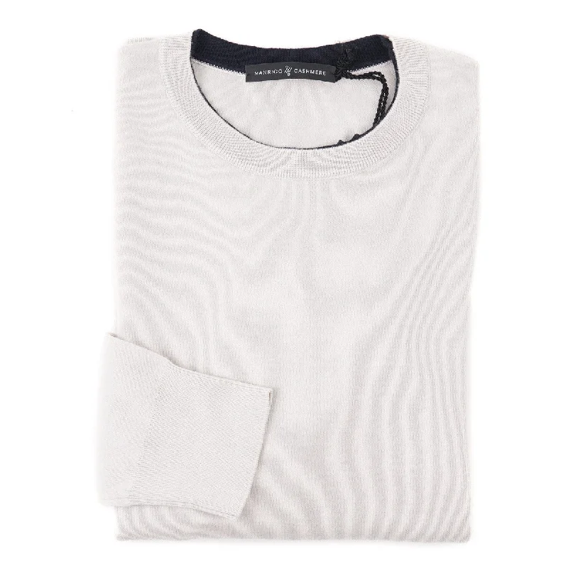 Manrico Slim-Fit Natural Stretch Cashmere Sweater Tailored