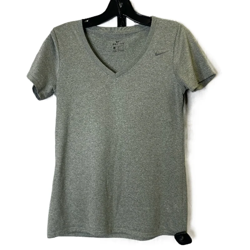 Grey Athletic Top Short Sleeve By Nike Apparel, Size: S Earthy Men's Hemp