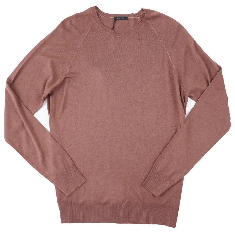 Manrico Lightweight Cashmere-Silk Sweater Sporty Men's Athleisure 