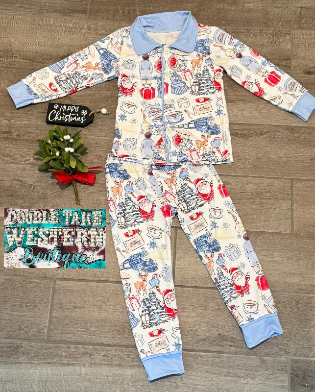 Polar Express Believe Christmas Pajama Set Confident Men's High