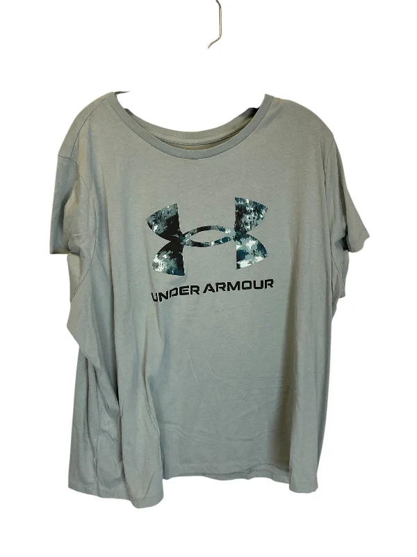 Top Short Sleeve By Under Armour  Size: 3x Luxurious Men's High