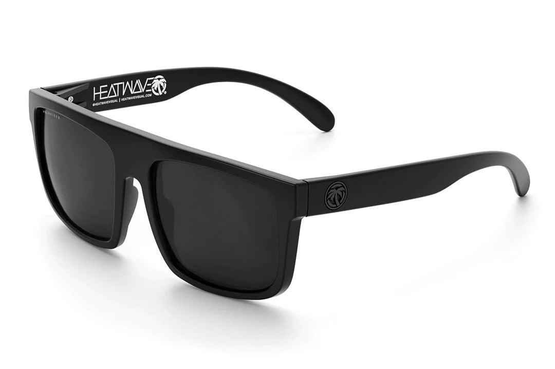 Regulator Sunglasses: Black Polarized Monochromatic Office Style