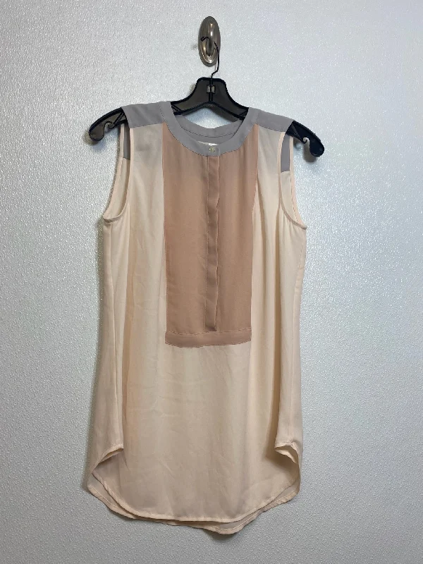 Pink Top Sleeveless Loft O, Size S Confident Men's High