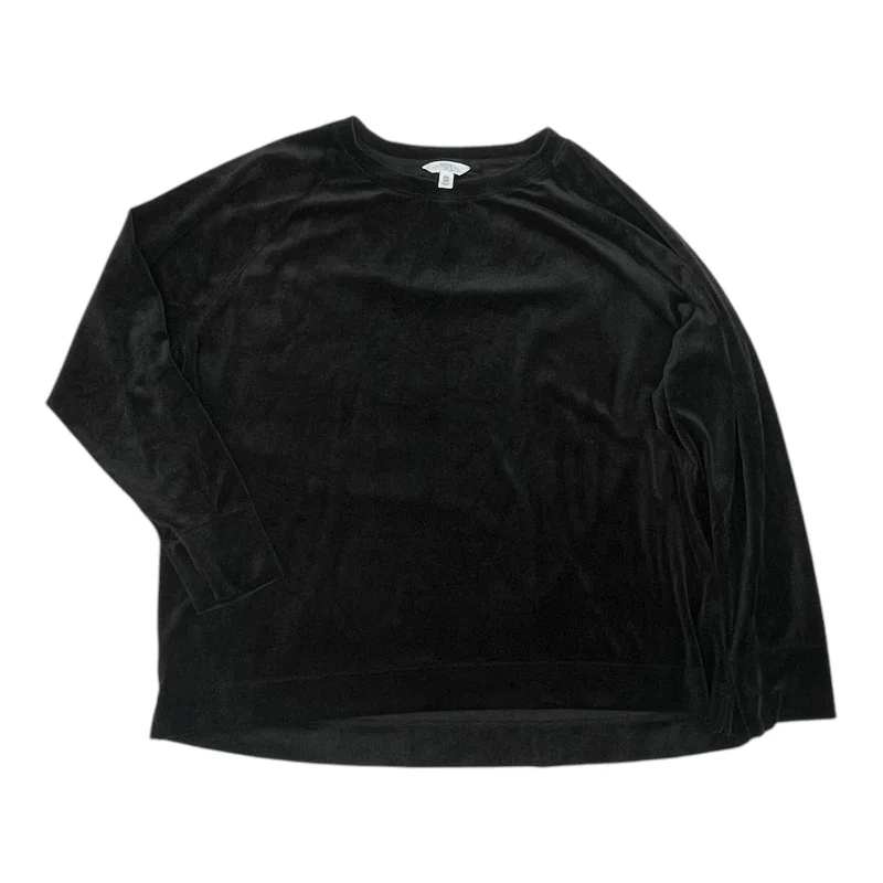 Top Ls By Time And Tru In Black, Size:Xxl Sophisticated Men's 