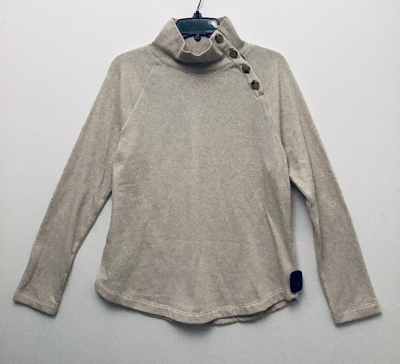 Top Long Sleeve By J. Crew In Tan, Size: S Sporty Men's Tennis