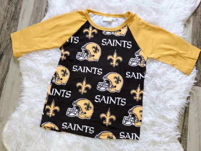 Saints Unisex Raglan Confident Men's High