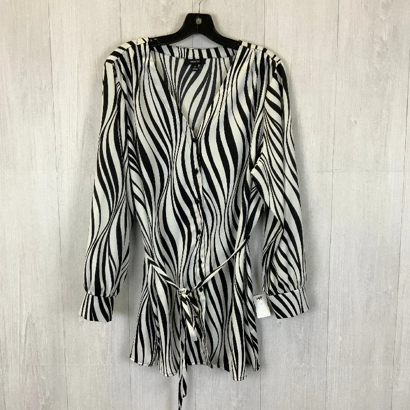 Top Long Sleeve By Alfani In Animal Print, Size: 2x Refined Men's Velvet