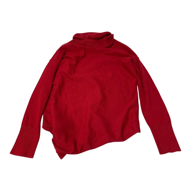 Top Long Sleeve By Verve Ami In Red, Size: M