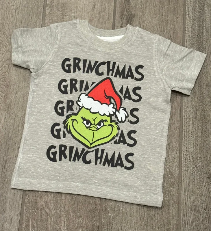 Kids Grinchmas Grinch Christmas Shirt Casual Men's Short