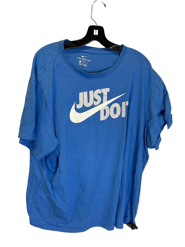 Top Short Sleeve Basic By Nike Apparel  Size: 3x Sharp Men's Italian