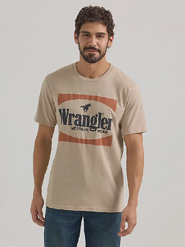 MENS WRANGLER WESTERN WEAR TSHIRT Confident Men's High