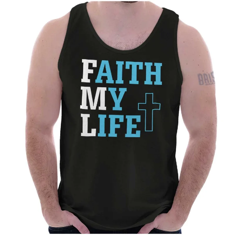 Faith My Life Tank Top Organic