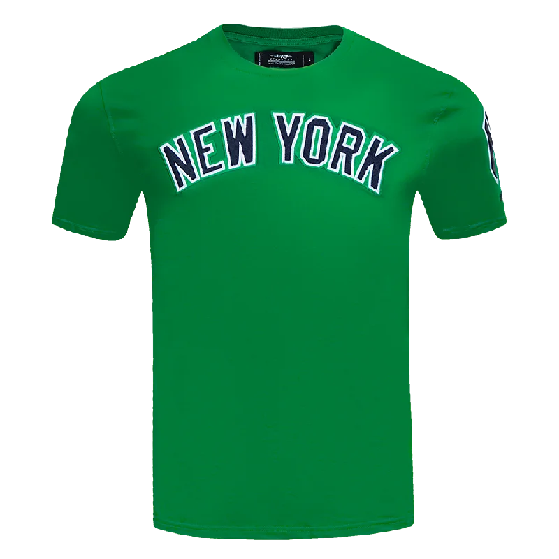 MLB NEW YORK YANKEES CLASSIC CHENILLE MEN'S   TOP (KELLY GREEN) Laid