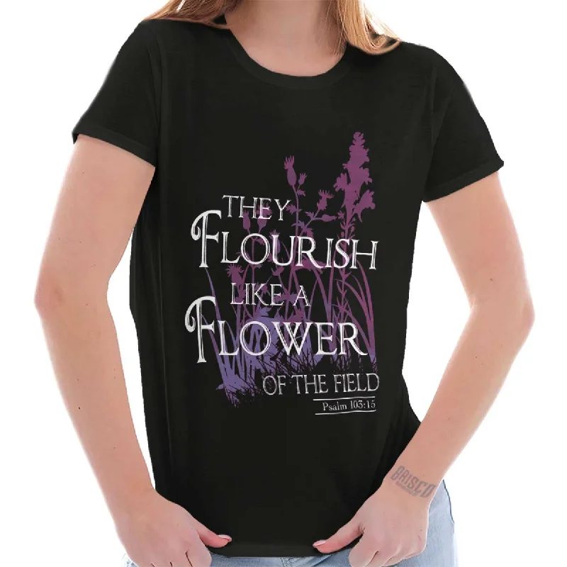 Flourish Ladies T Shirt Luxurious Men's High