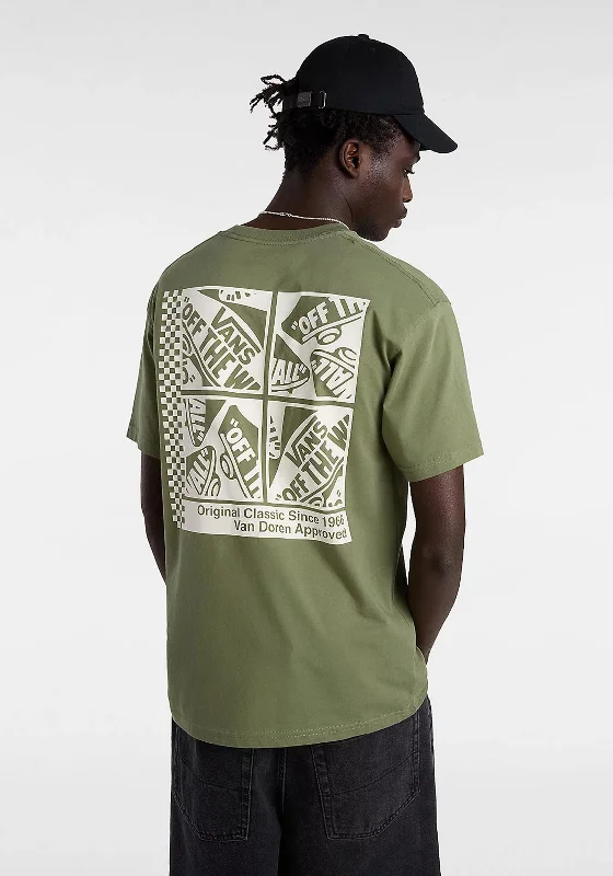 Vans Tech Box Graphic T-Shirt, Olivine Laid